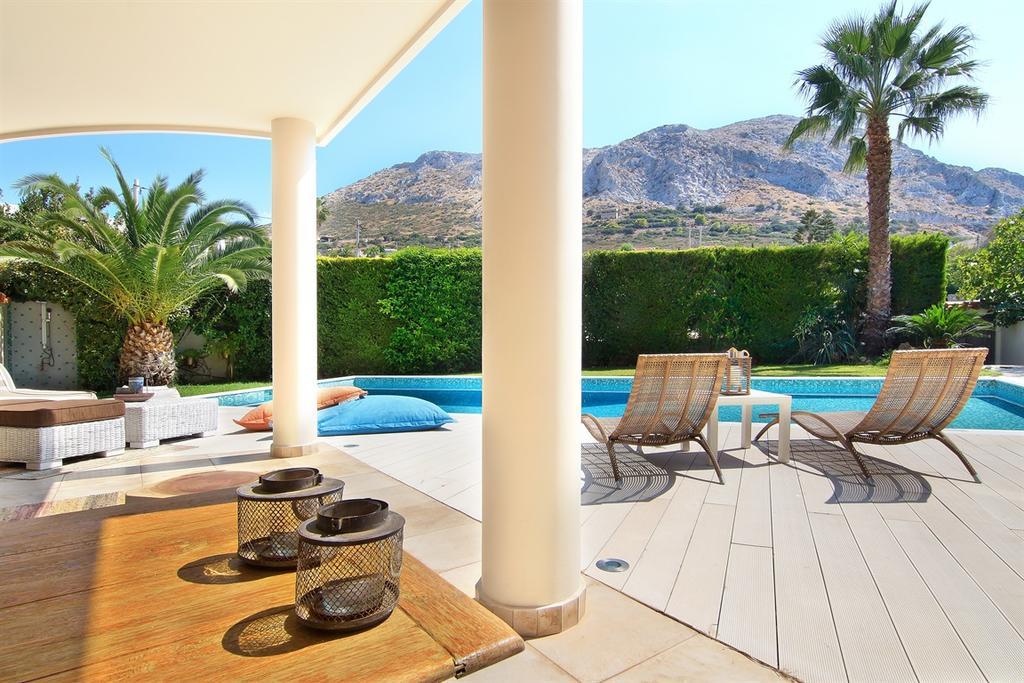 Luxury Villa Sea Melody Palaia Fokaia Exterior foto