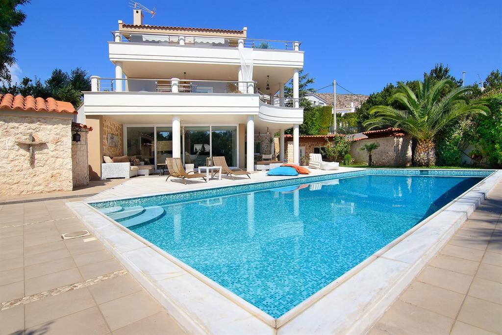 Luxury Villa Sea Melody Palaia Fokaia Exterior foto