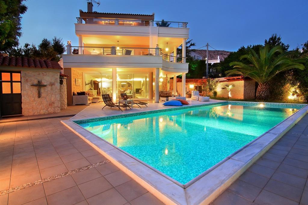 Luxury Villa Sea Melody Palaia Fokaia Exterior foto
