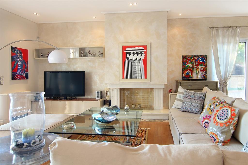 Luxury Villa Sea Melody Palaia Fokaia Exterior foto