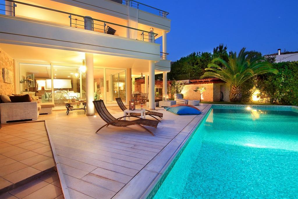 Luxury Villa Sea Melody Palaia Fokaia Exterior foto